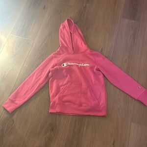Girls 14-16 Pink champion hoodie